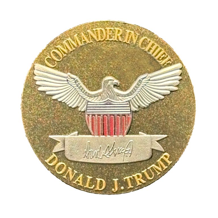 Donald Trump 2024 The Revenge Tour Commemorative Presidential Gold