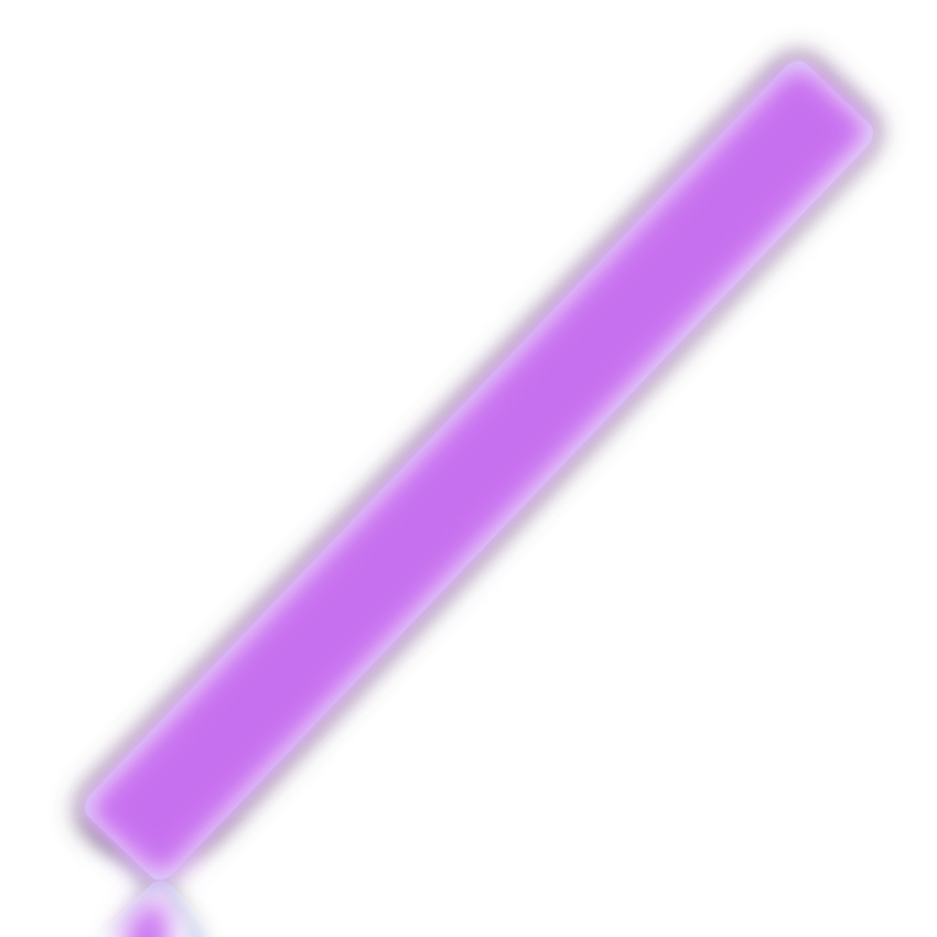 Premium LED Foam Cheer Sticks Purple - Walmart.com
