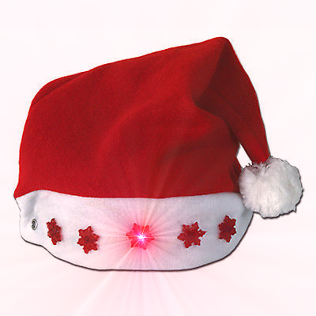 Santa HAT with Snowflakes