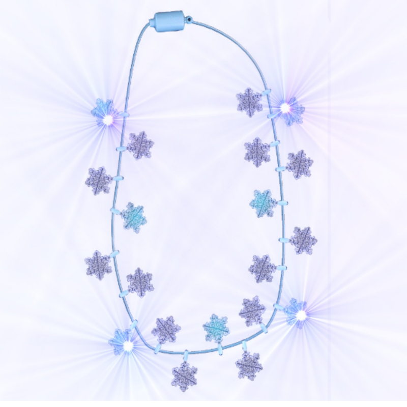Light Up Snowflake Necklace