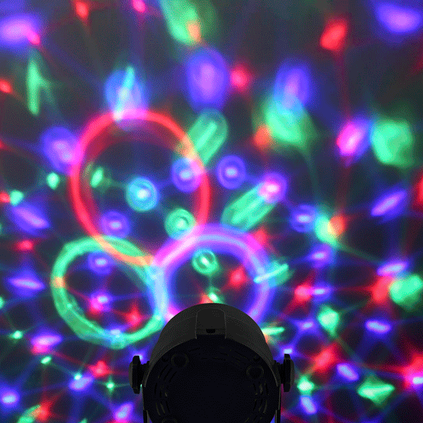 LED Disco Light Projector With Remote
