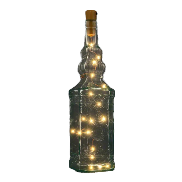 LED Wire Battery Powered Bottle Cork Amber Lights