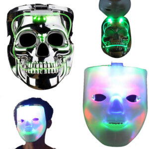 Jabbawockeez Flip to Skull LED Halloween Mask