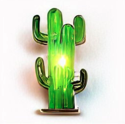 Introducing Cactus 2 Flashing LED Blinkee Pin NFTs on OpenSea