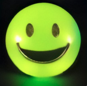 Introducing NFT Smiley 3 Blinkee Light Up Lapel Pin NFTs on OpenSea