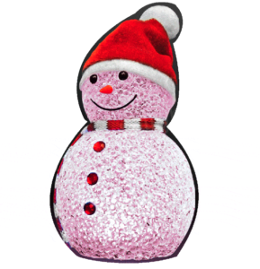 Color Changing Snowman Light Up Christmas Decoration