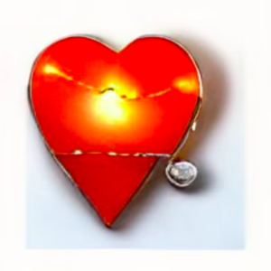 Introducing Diamond Heart LED Pin NFTs on OpenSea
