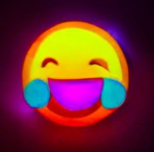 Introducing Laughing Baby Emoji Flashing Blinkee Pin NFTs on OpenSea