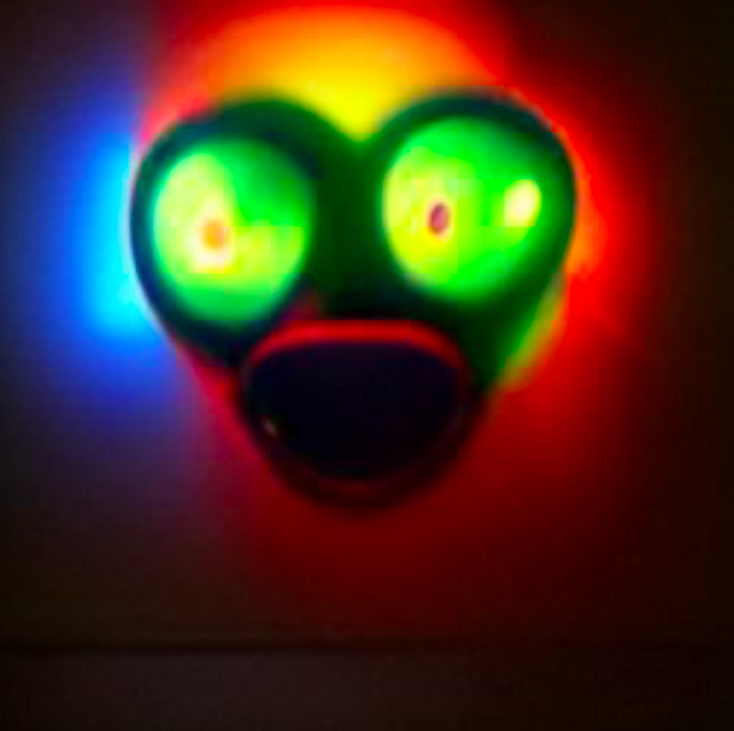 Introducing Scream Emoji Flashing LED Blinkee Pin NFTs on OpenSea