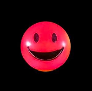 Introducing Slow Changing Rainbow Smiley Face LED Blinkee Pin NFTs on OpenSea