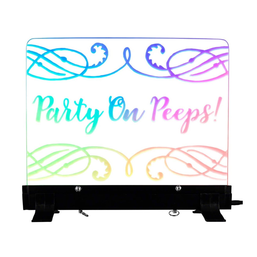 LED Personalized Sign Write On Color Changing Light Doodle Board