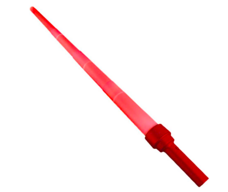 Expandable Sword Red LEDs