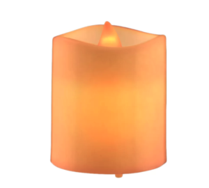 Light Up Mini Pillar Candle