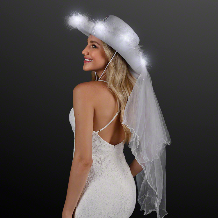 Yeehaw, I Do: The Magic of Light-Up Cowboy Hats at Weddings