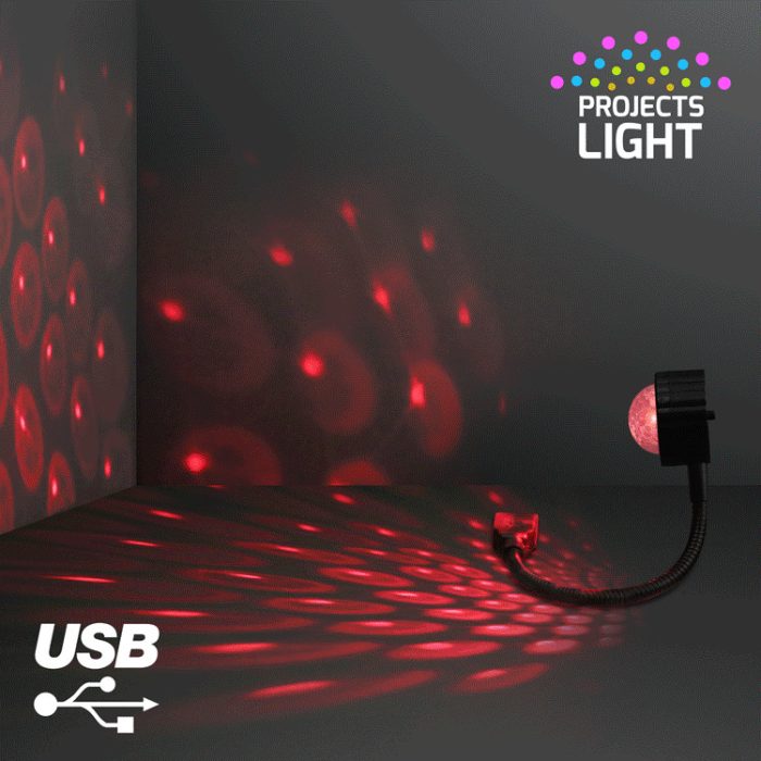 Portable Mini Party Disco Projector Light USB Powered