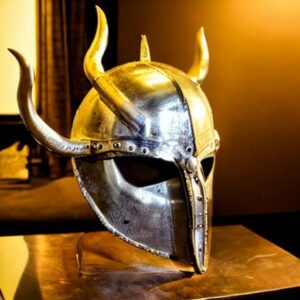 Read more about the article From Battlefields to Light Shows: The Unexpected Journey of the Viking Helmet