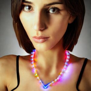 Flashing Jewelry: A Radiant Journey from Glow Sticks to Novelty Masterpieces