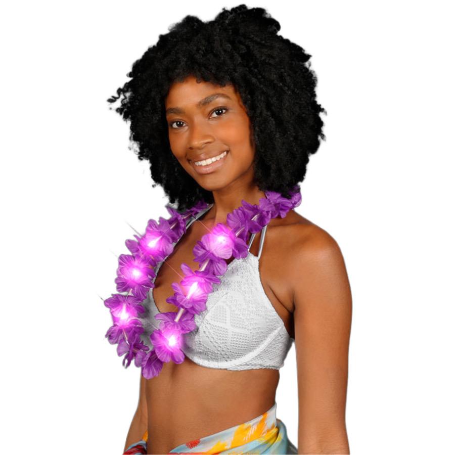 Embracing the Spirit of Aloha: The Unmatched Allure of Synthetic and LED Light-Up Leis