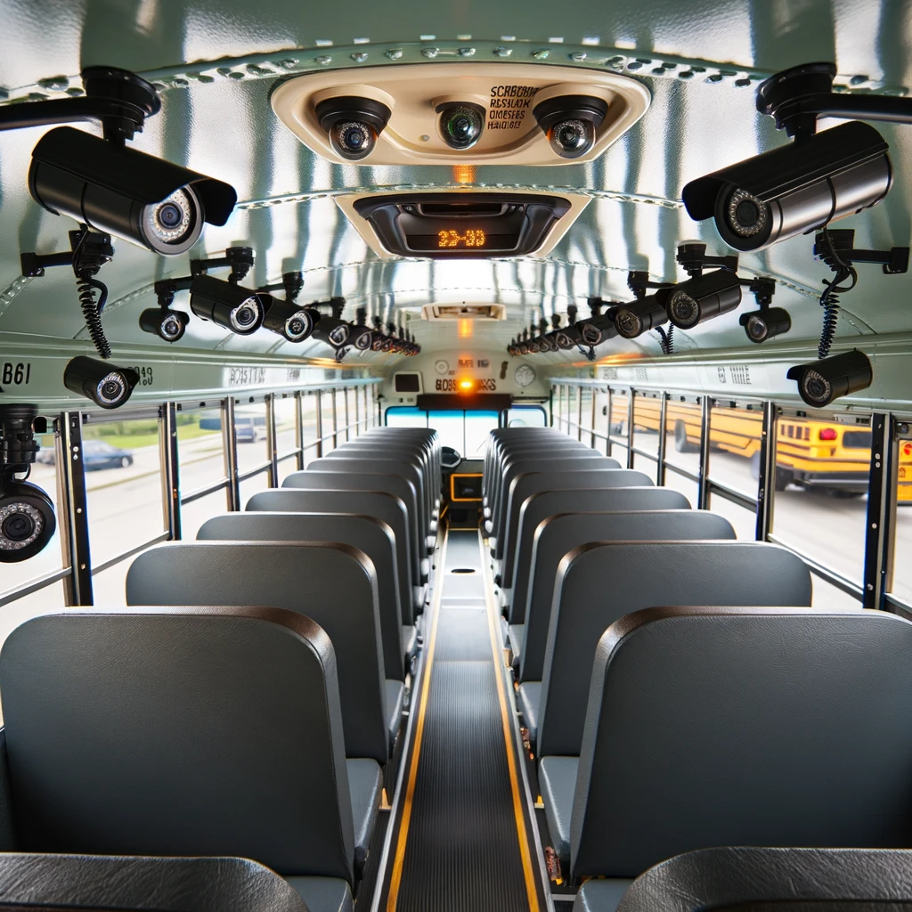 School Bus Flashing Body Light Lapel Pins