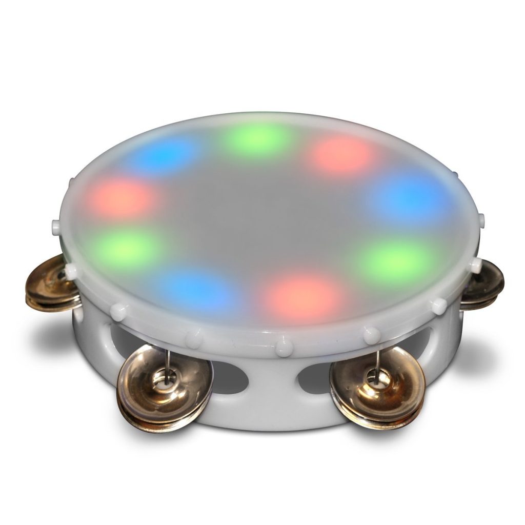 Round Multicolored Tambourine[1]