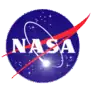 Custom NASA logo Blinkee flashing pin