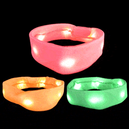 1 Dozen Light Up Work It Out Headbands Assorted Colors All Products