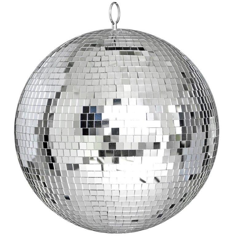 16 Inch Disco Ball with Optional Base • Magic Matt's Brilliant Blinkys