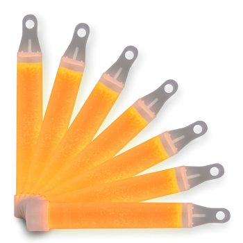4 Inch Glow Stick Orange Pack of 50 4 Inch Glow Sticks
