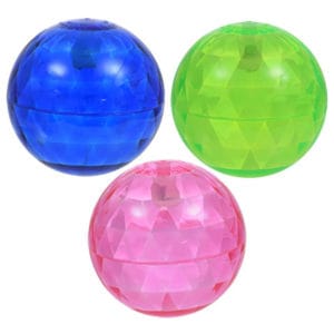 4 Inch LED Super Bounce Ball Assorted 1 Unit All Products