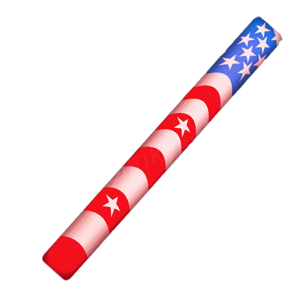 7 Color Foam Cheer Stick USA Flag 4th of July 4th of July 4