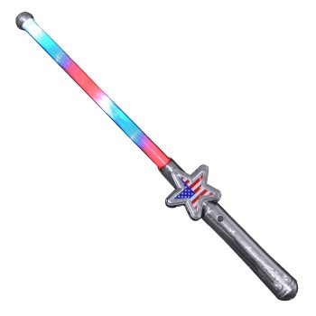 American Flag Star Light Wand 4th of July