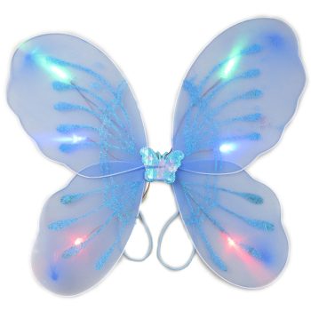 Light Up Aqua Fairy Butterfly Wings Aqua