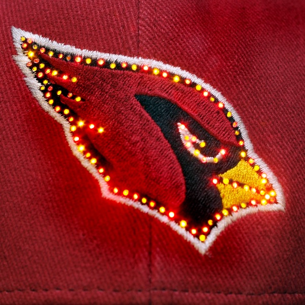 Arizona Cardinals Flashing Fiber Optic Cap All Products 4