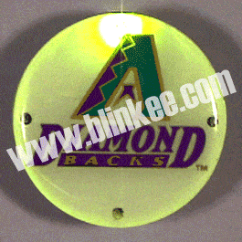 Arizona Diamondbacks Officially Licensed Flashing Lapel Pin All Products 3