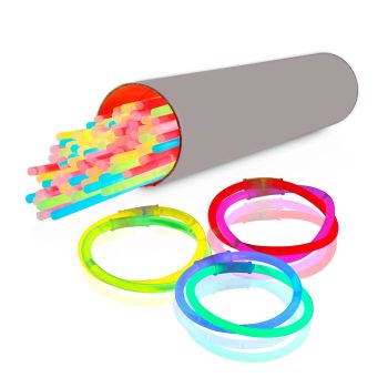 Glow Bracelet Assorted Tube of 100 All Products