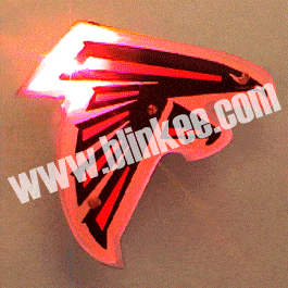 Atlanta Falcons Officially Licensed Flashing Lapel Pin All Products