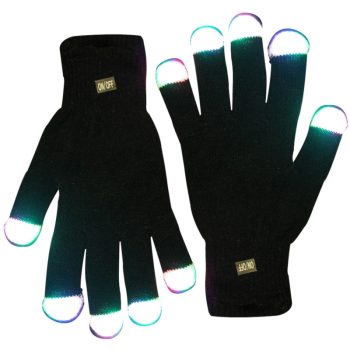 LED Black Gloves Multicolor LEDs All Products