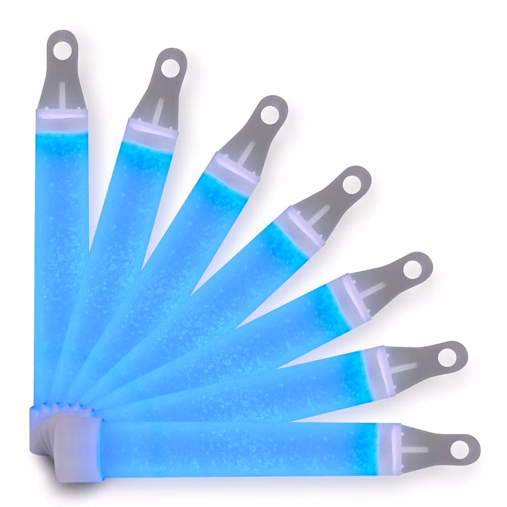 4 Inch Glow Stick Blue Pack of 50 4 Inch Glow Sticks 3