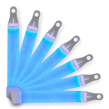 4 Inch Glow Stick Blue Pack of 50 4 Inch Glow Sticks