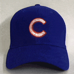Chicago Cubs Flashing Fiber Optic Cap All Products