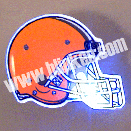 Cleveland Browns Officially Licensed Flashing Lapel Pin All Products 3