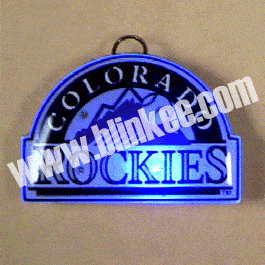 Colorado Rockies Officially Licensed Flashing Lapel Pin All Products 3