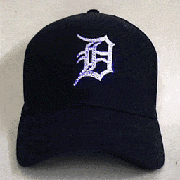 Detroit Tigers Flashing Fiber Optic Cap All Products 3
