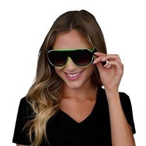 Electro Luminescent Banray Sunglasses Green All Products Electro Luminescent Banray Sunglasses Green All Products