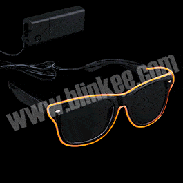 Electro Luminescent Banray Sunglasses Orange Orange