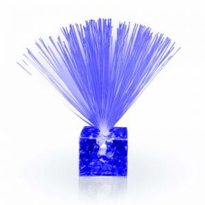Fiber Optic Centerpiece with Small Clear Blue Base All Products