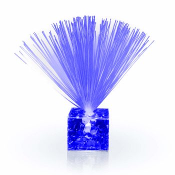 Fiber Optic Centerpiece with Small Clear Blue Base All Products