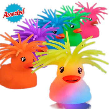 Flashing Crazy Hair Puffer Duck All Products
