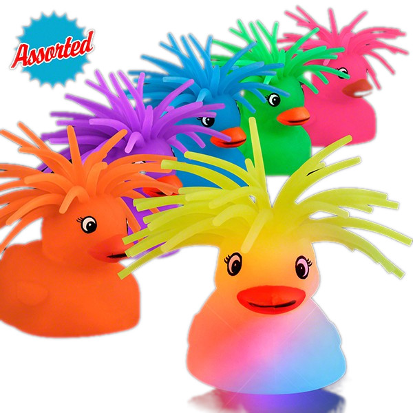 Flashing Crazy Hair Puffer Duck Pack of 6 All Products 3