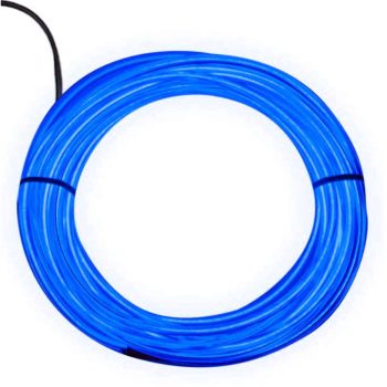 Electro Luminescent Wire 12 Foot Blue All Products